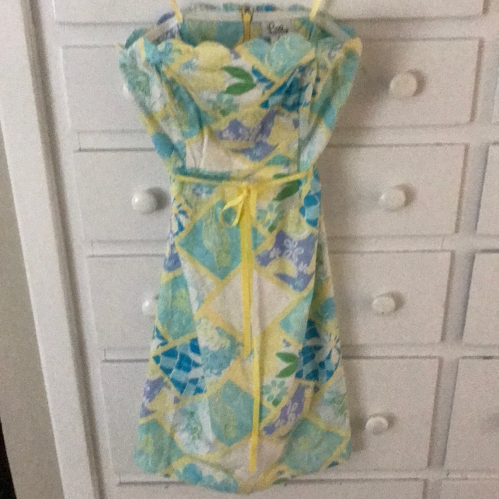 Lily Pulitzer Strapless Sundress
